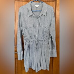 Caslon Navy and White Striped Garment